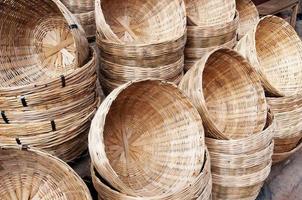 Bamboo basket photo