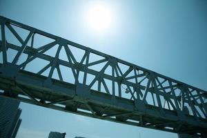Silhouette of the bridge photo