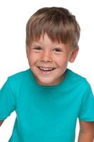 Cheerful little boy photo