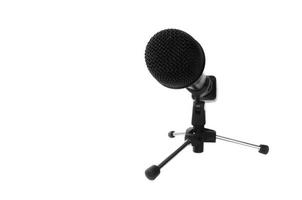 Microphone (with copy space)