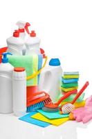 copyspace cleaning supplies composition photo