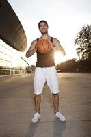 Urban Basketball Player