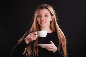 Woman With Cup photo