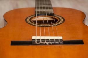 Acoustic Guitar Close Up photo