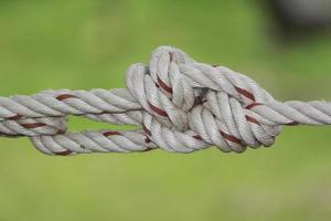 rope knot close-up