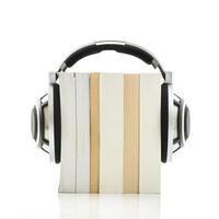 concepto de audiolibro: escuche sus libros en calidad hd foto