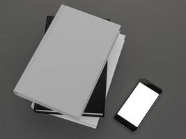 Mockup of the book with a white cover