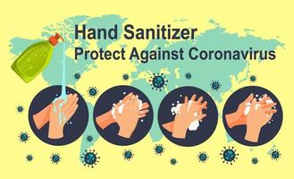 desinfectante de manos protege contra coronavirus