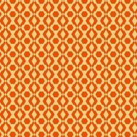 Light and Dark Orange Retro Seamless Pattern vector