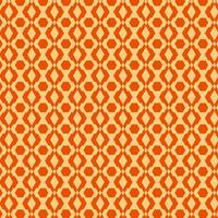 Light and Dark Orange Retro Seamless Pattern vector