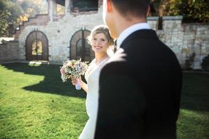 la novia y el novio foto