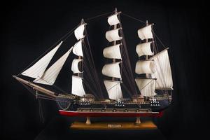 modelo de fragata del siglo xviii foto