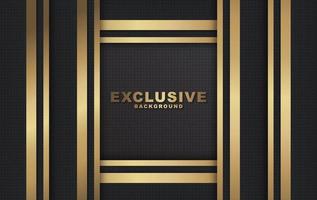 Modern Gold Background with Vertical Layers vector