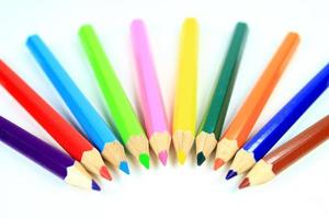 Colour pencils photo