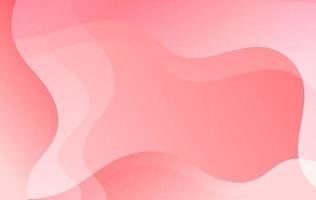 Pink Wavy Shape Background vector