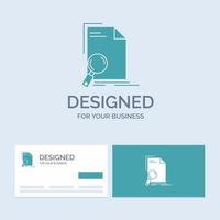 Search Engine Logo and Business Card Template vector