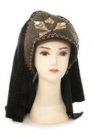 mannequin head with tudor headdress
