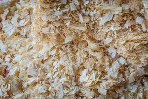 Sawdust or wood dust, abstract background