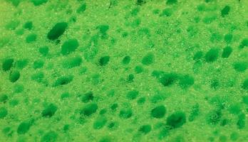 Resumen antecedentes de goma espuma verde foto