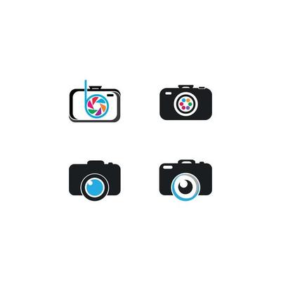 Camera icon set