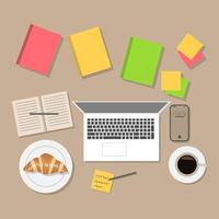 Work from Home Object Set  vector