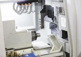 CNC lathe machine photo