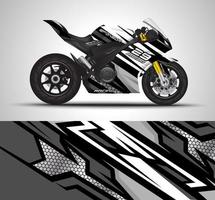 Black wrap decal  vector