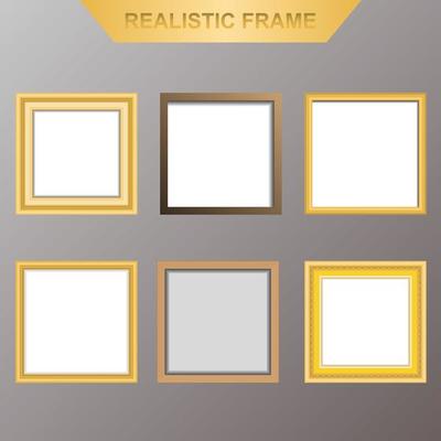 Golden Frame Set