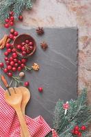 Baking with cranberries photo