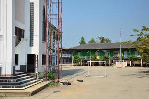 Children School Building at countryside in Pathum Thani Thailand