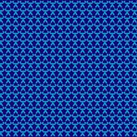 Blue Triangular Geometric Seamless Pattern  vector