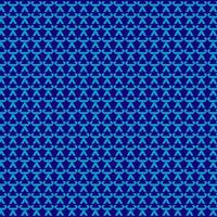 Blue Triangular Geometric Seamless Pattern  vector