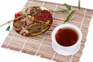 medicina herbal china foto