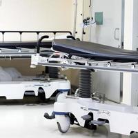 automatic wheel bed for patient photo