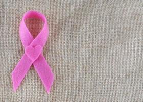 conciencia del cáncer de mama octubre foto