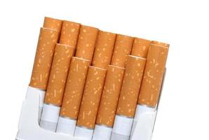 Pack of cigarettes photo