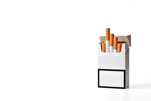 Pack of cigarettes photo