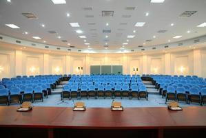 empty conference hall
