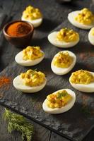 Homemade Spicy Deviled Eggs photo