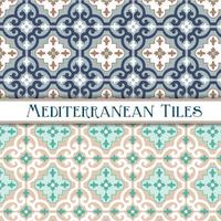 Geometric Mediterranean Patterns vector