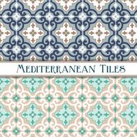 Geometric Mediterranean Patterns vector