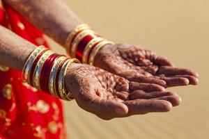 Henna Hands and Bangles photo