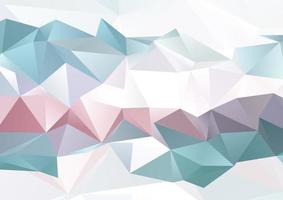 Low poly abstract vector