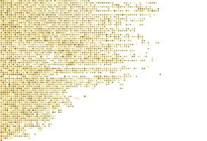 Abstract Gold Dot Faded Pattern Background 