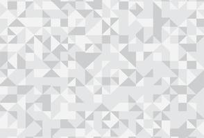 Fondo de mosaico de triángulo gris abstracto vector