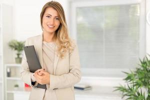 Businesswoman With Document