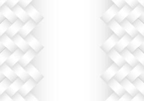 White Basket Weave Border Background vector