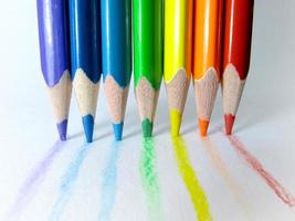Colored pencils photo