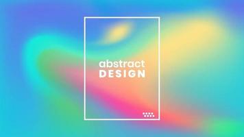 Abstract blurred gradient mesh background vector