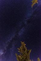 milky way in morocco photo